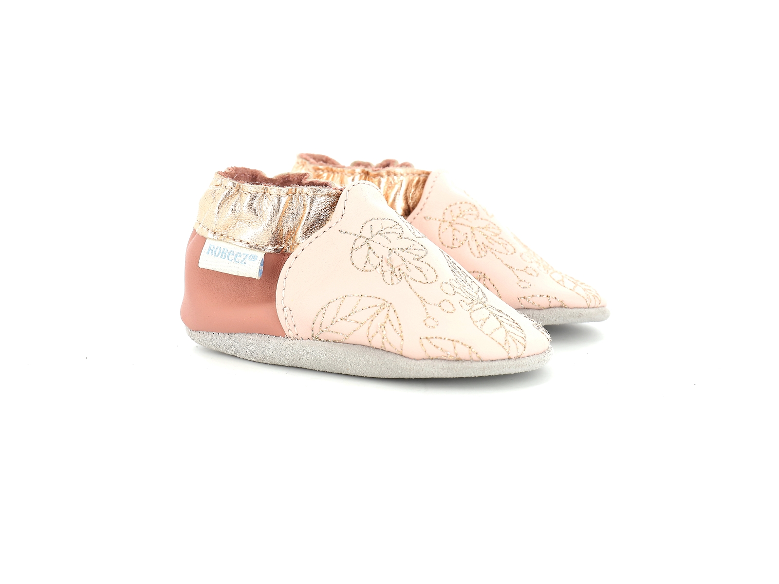 Chaussures du Château  Robeez chaussons wintering vibes 17 26 rose bebe  fille