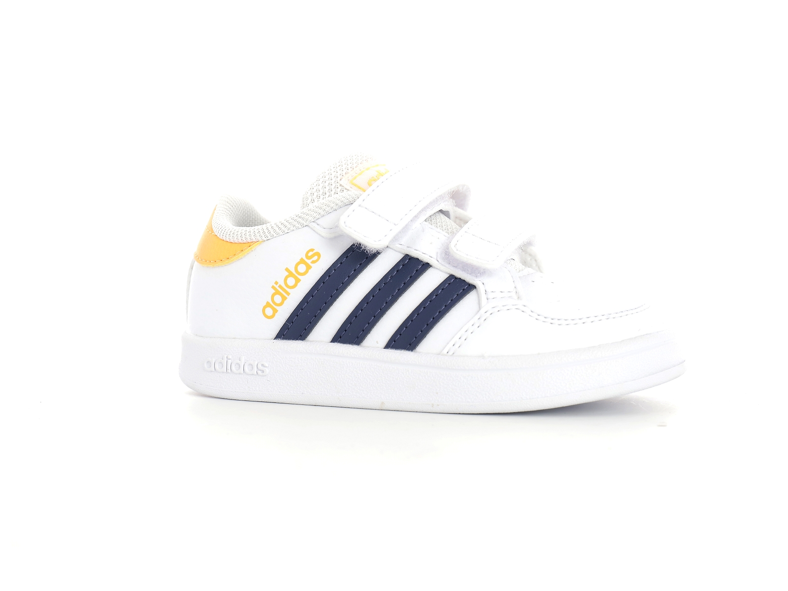 BASKET BEBE GARCON BLANC ADIDAS BREAKNET 