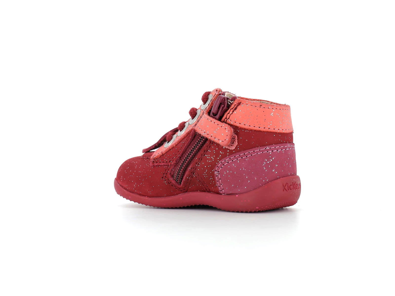 Bottines bébé fille Kickers Bonzip