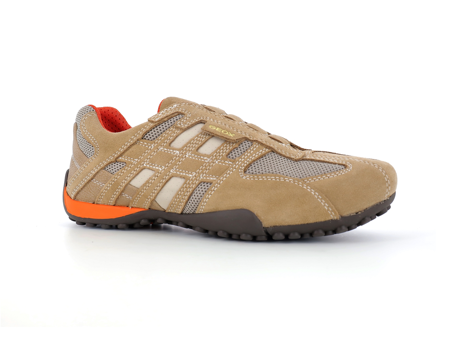 Chaussures du Chateau Geox basse detente georic u4207l e23 39 48 beige homme
