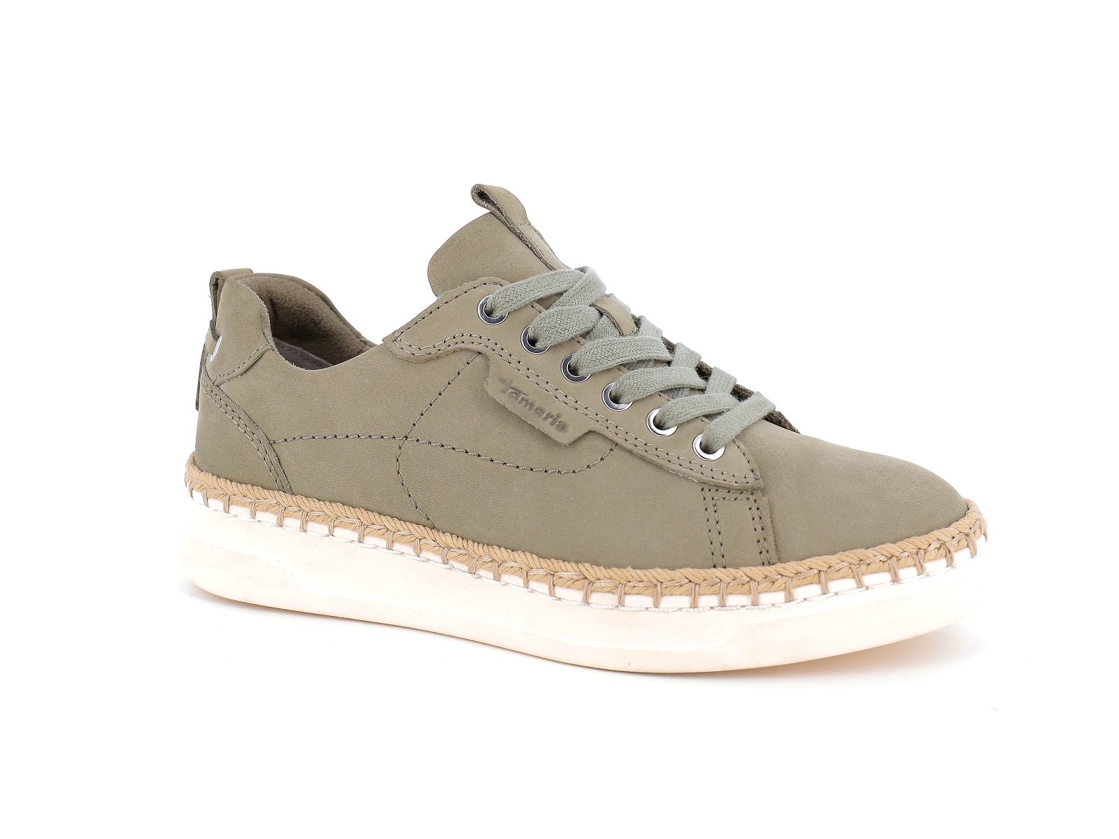 Chaussures du Chateau Tamaris sneakers tamaruges 23703 36 42 kaki femme