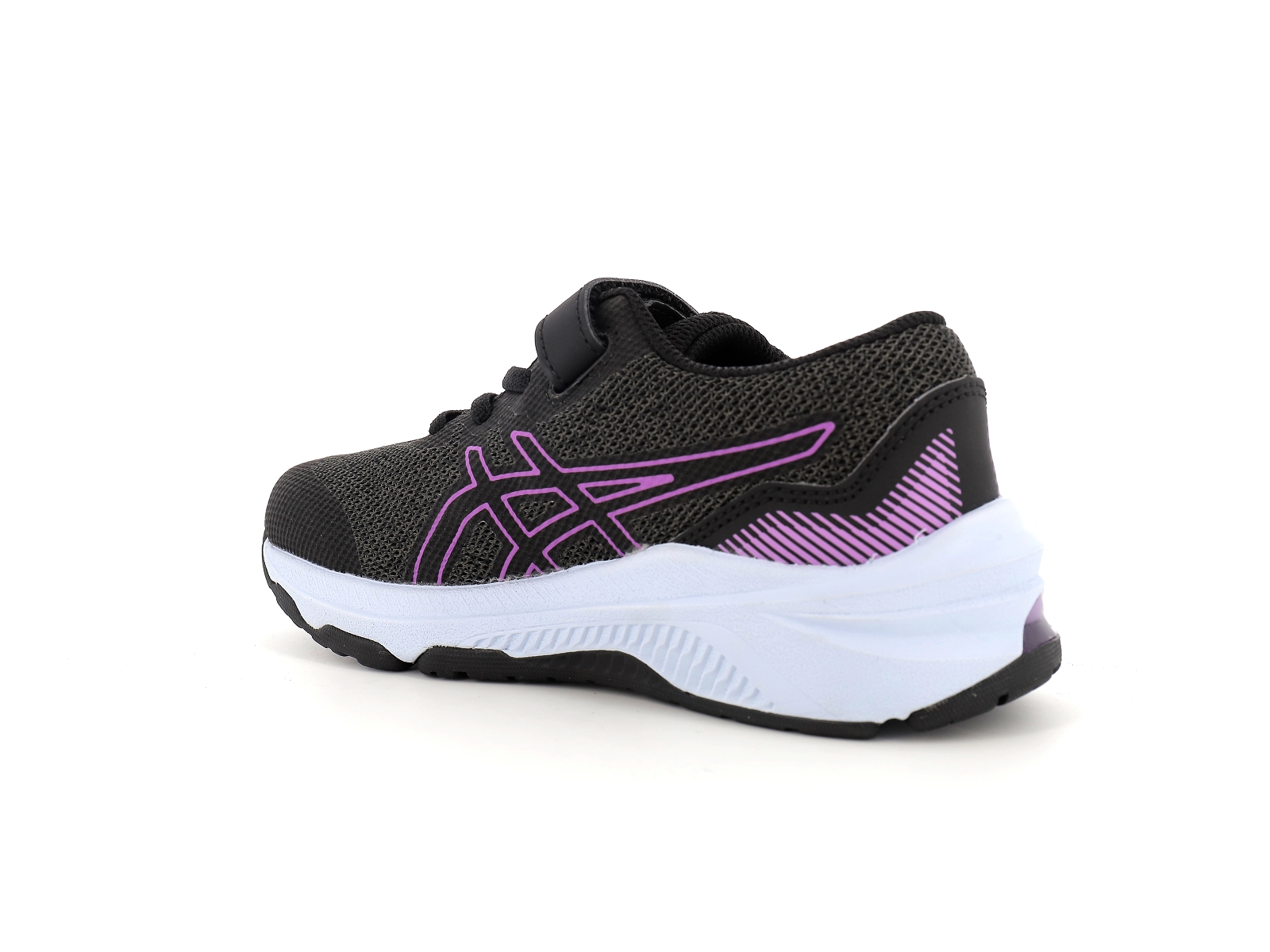 Chaussures du Chateau Asics sneakers gt 1000 11 ps girl 30 35 gris violet fille