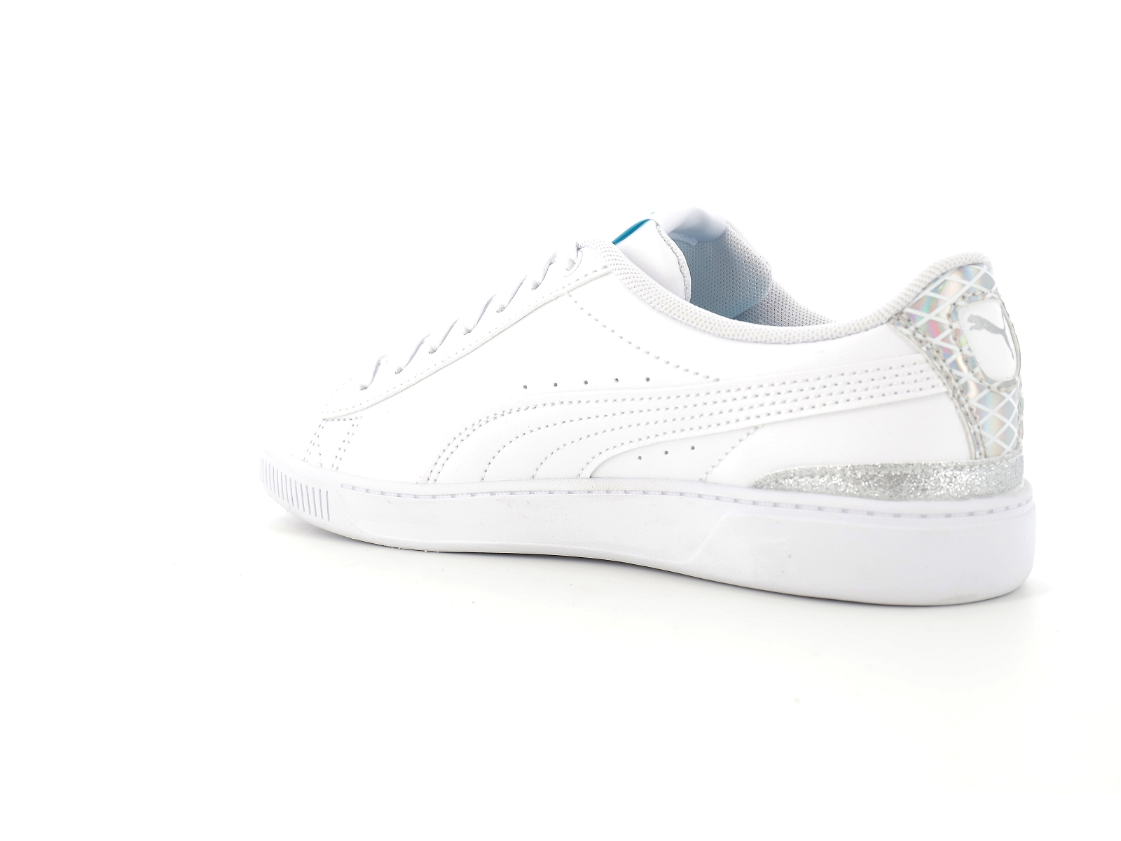 Tennis PUMA blanche et argent