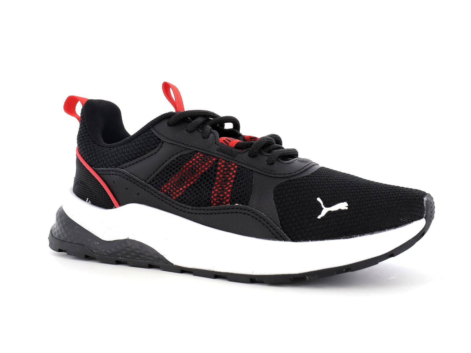Chaussures du Chateau Puma sneakers anzarun 2.0 jr 36 39 noir rouge garcon